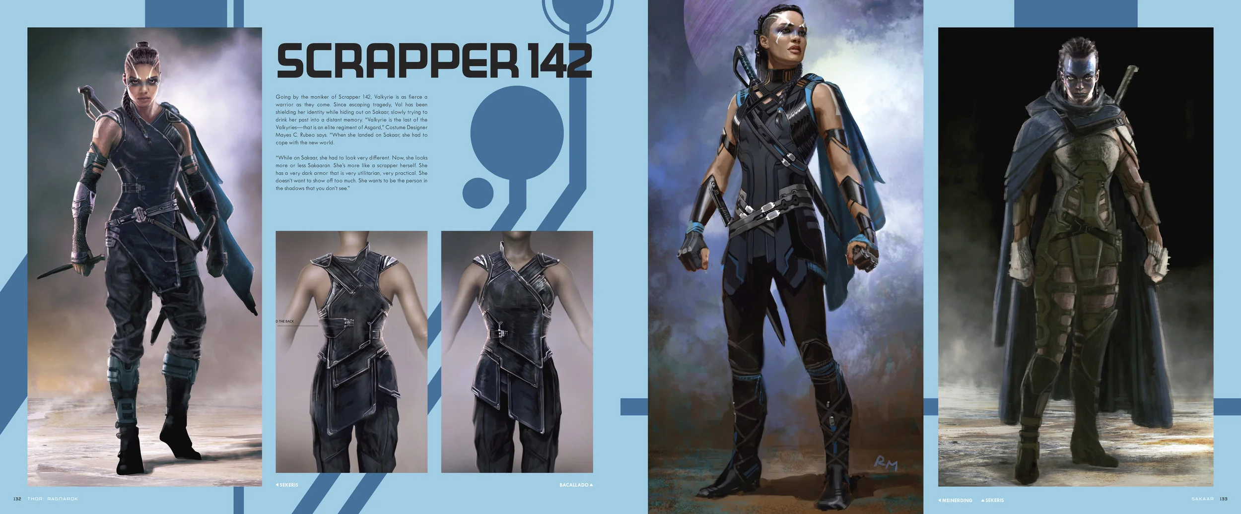 Design and layout for The Art of Marvel Studio's Thor: Ragnarok . Content copyright Marvel Entertainment, 2017.