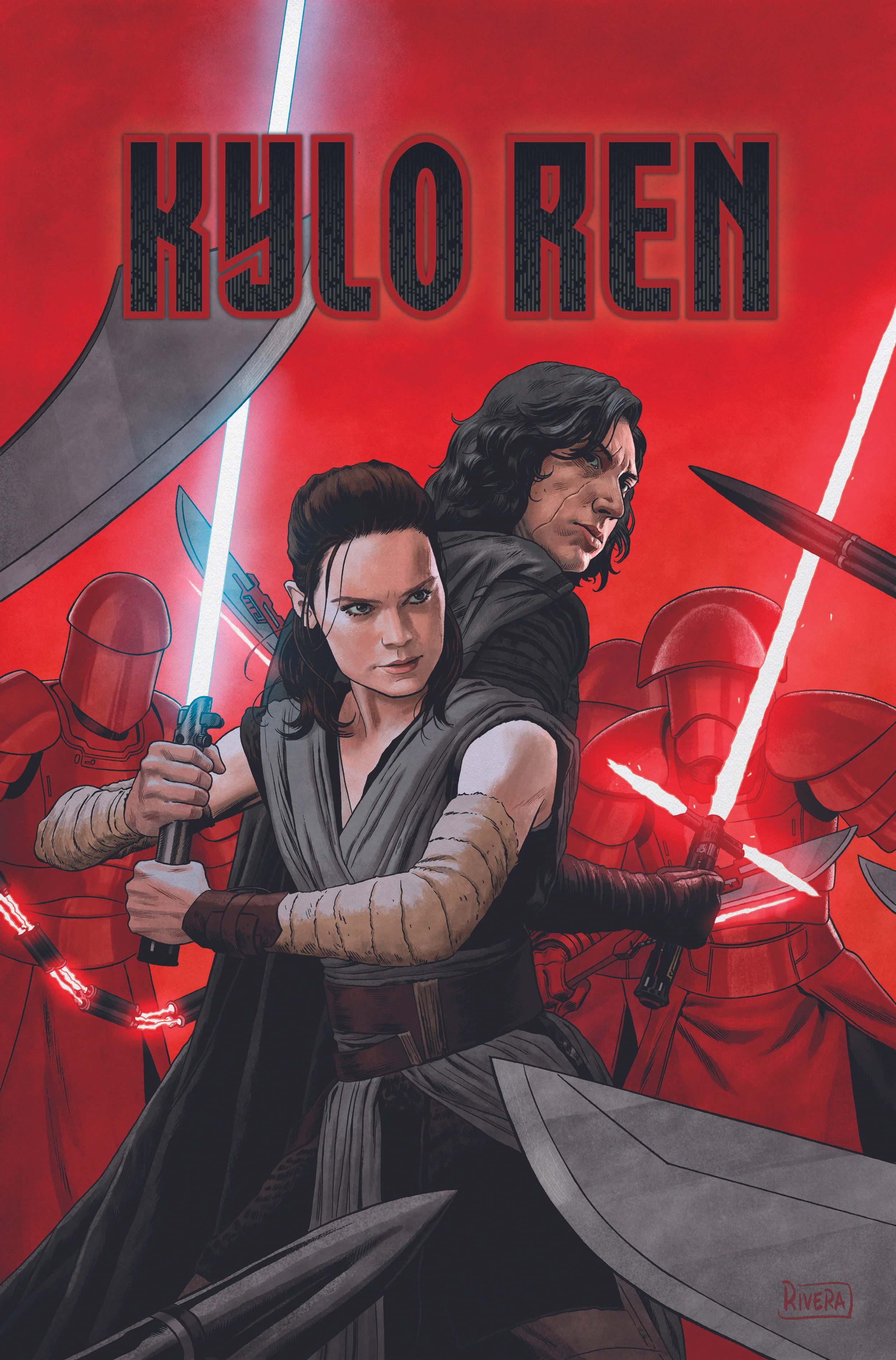 Logo design for Star Wars: Kylo Ren . Content copyright Marvel Entertainment, 2019.