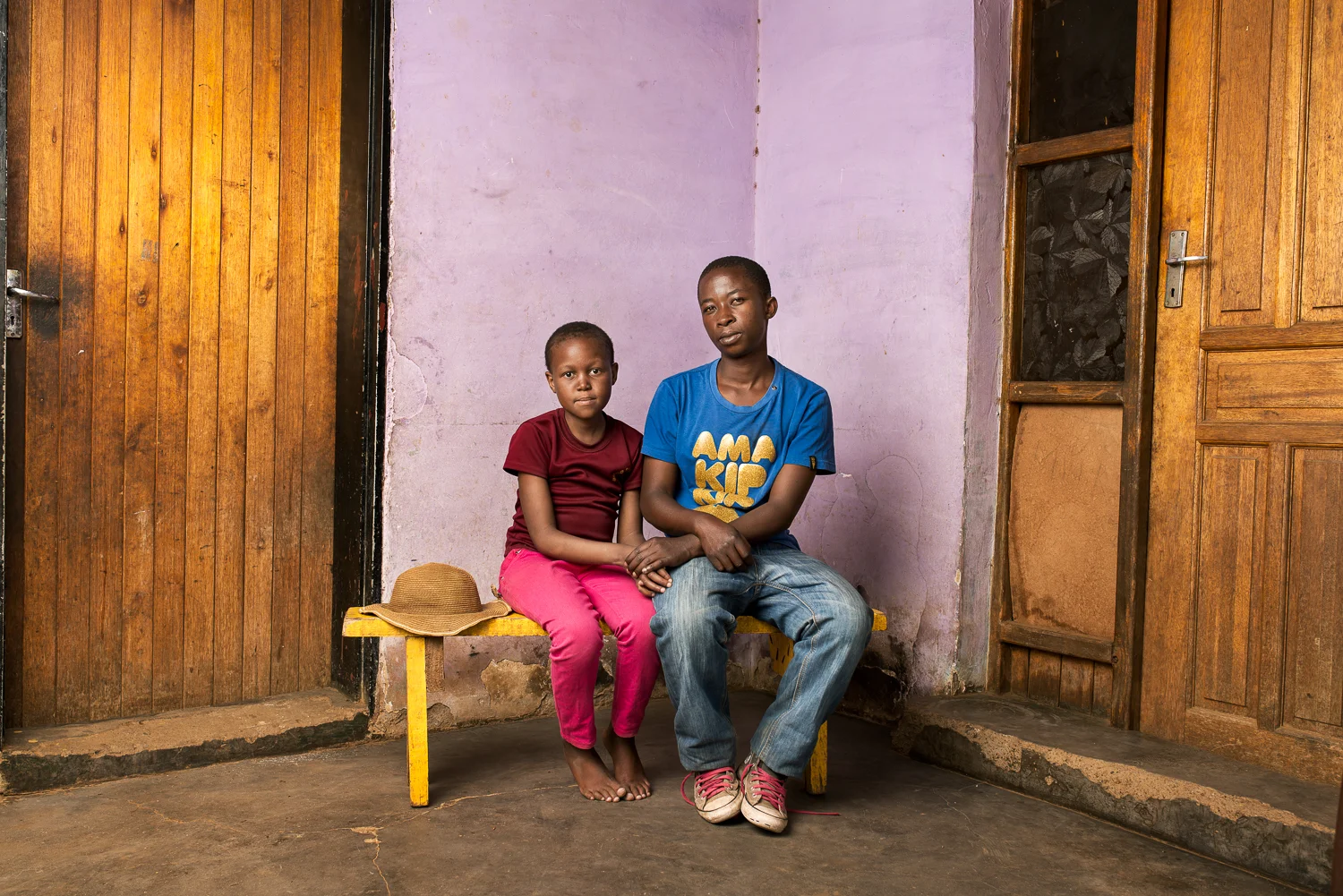 Leseli Kompi is the 19-year-old son of Maphatsoe Kompi who died in October 2013 from pulmonary tuberculosis (TB of the lungs) at the age of 63 years. His mother died in 2012 and he is now left to look after his 15 year-old sister, Naleli. They survive off the provident fund, which his father left. The initial amount was R33 367, they are now left with R6 687. Although they have a little money to survive on and Leseli spends his time looking after the animals that his father left, he will soon need to get a paid job as a herd boy in order to pay for his sister’s education.