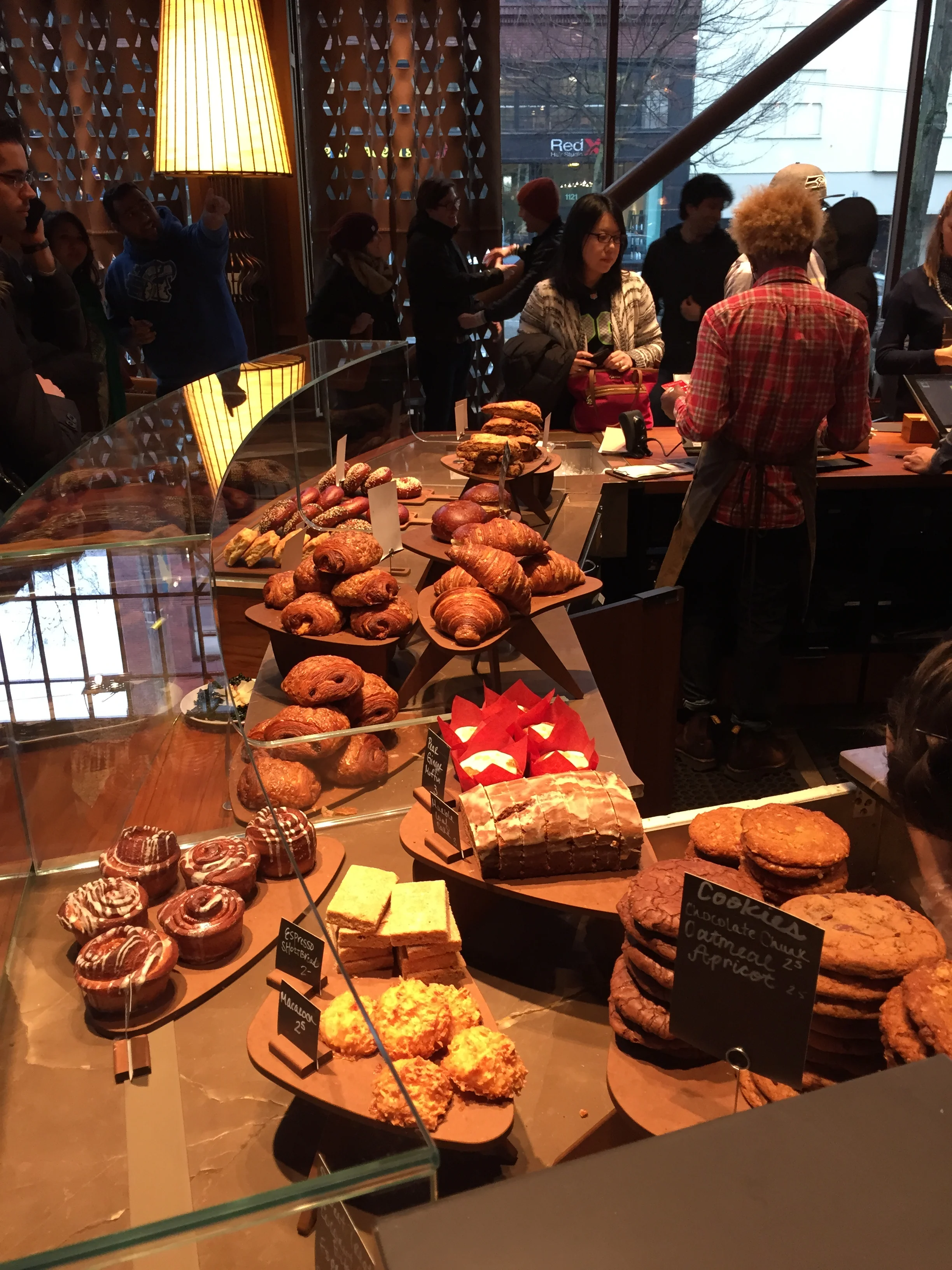 Custom Starbucks Pastry Stands