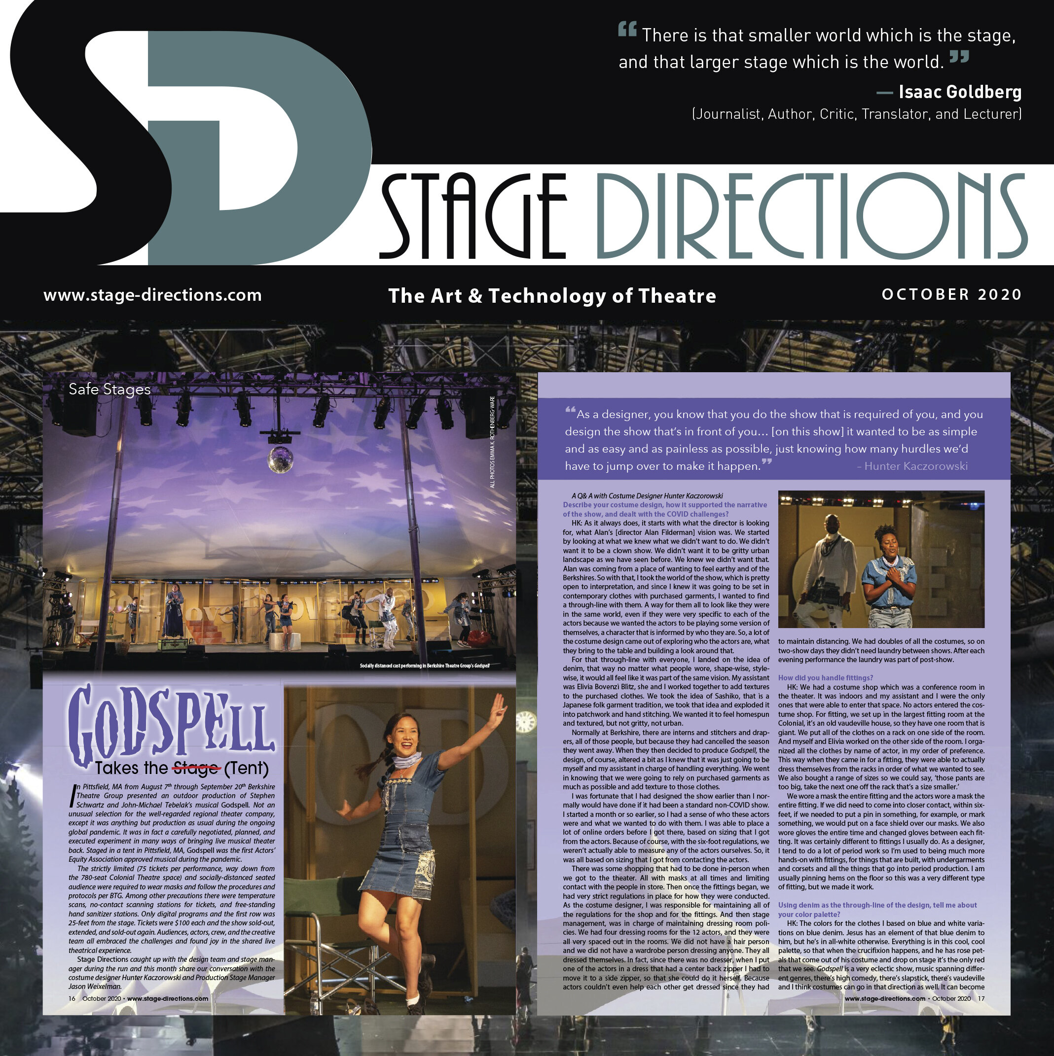 Stage Directions Magazine