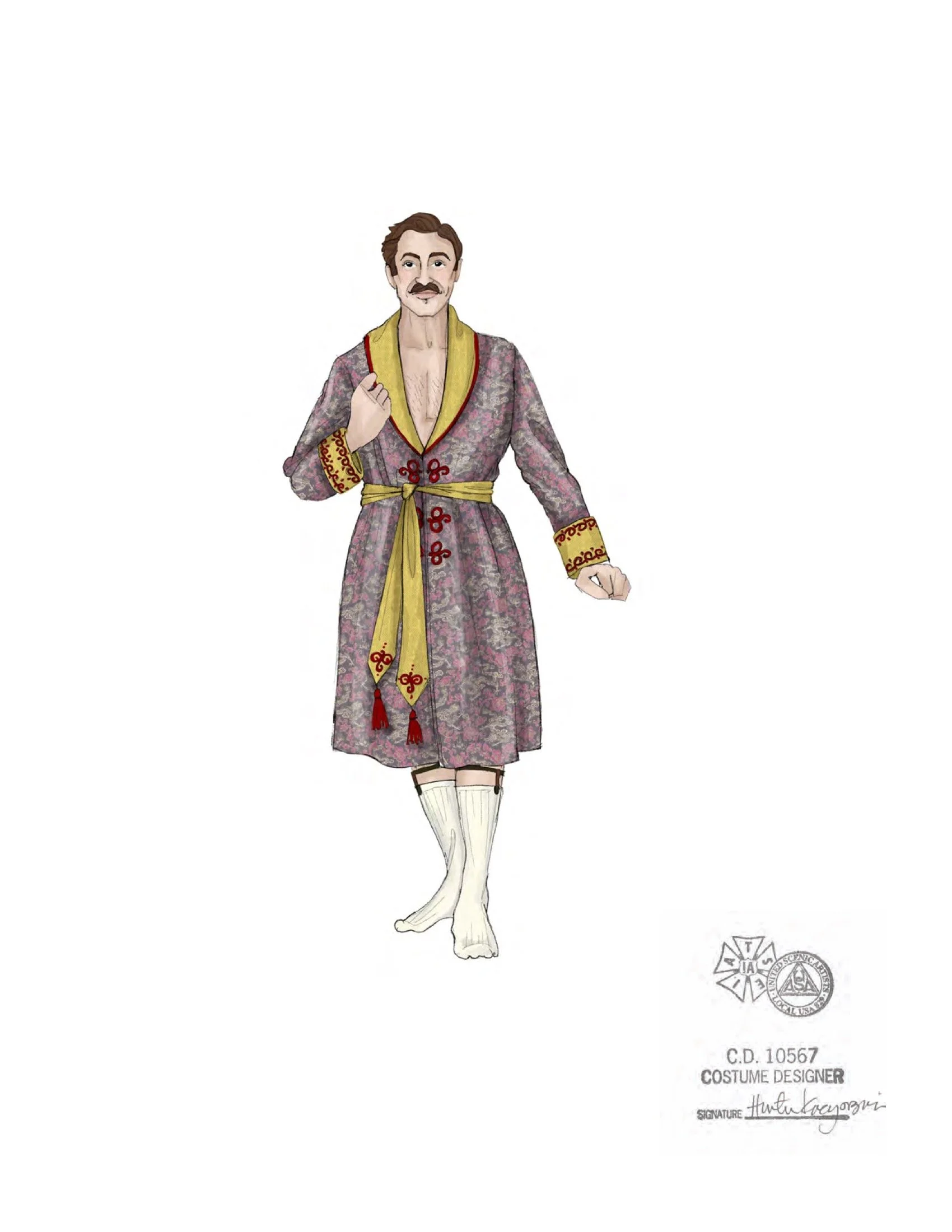 Cottage costume sketches Nov 20 lobby display 3.jpg