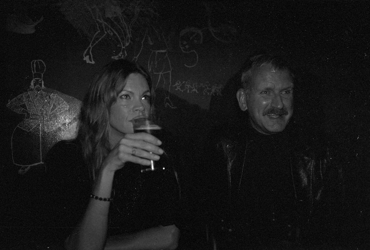 Here Maraja Andersson, top model & the owner/editor of the Magazine My flowers My secrets, with Lars (the tulip) Brusell 