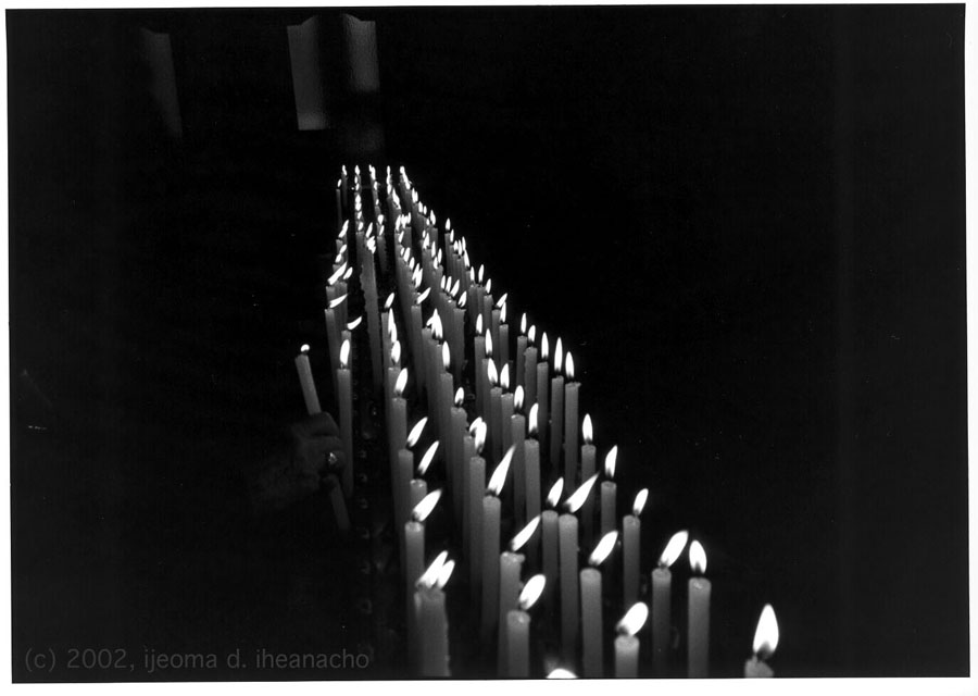 The Human Condition Portfolio: Candles - Coming/Going