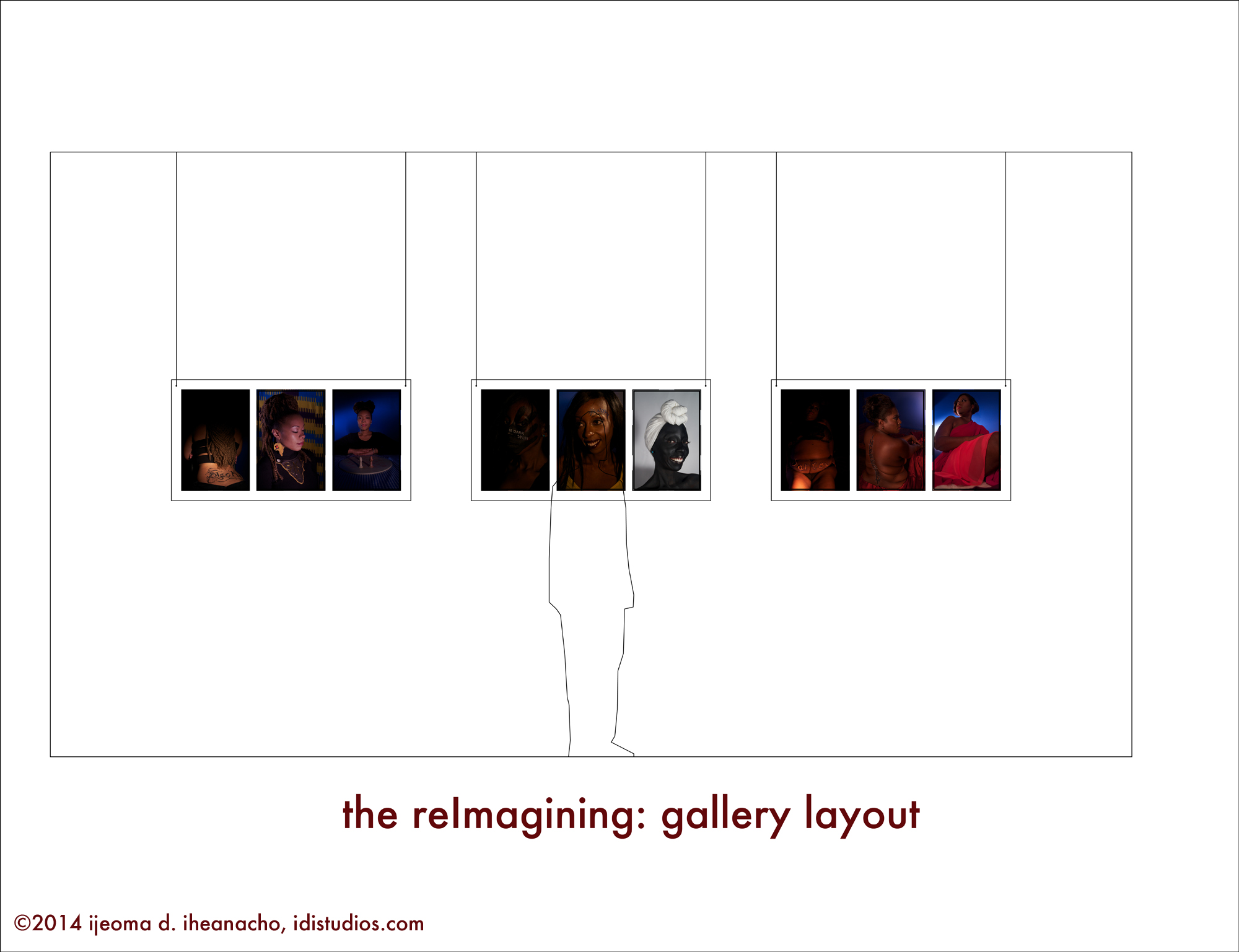 the reImagining Series: Gallery Installation