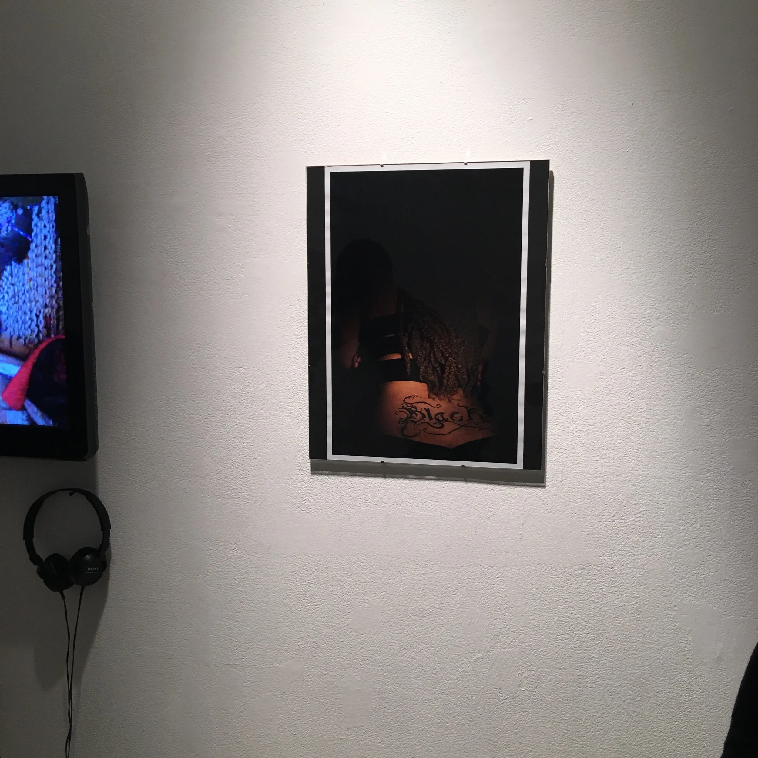 Look Ma, my work is on the wall!