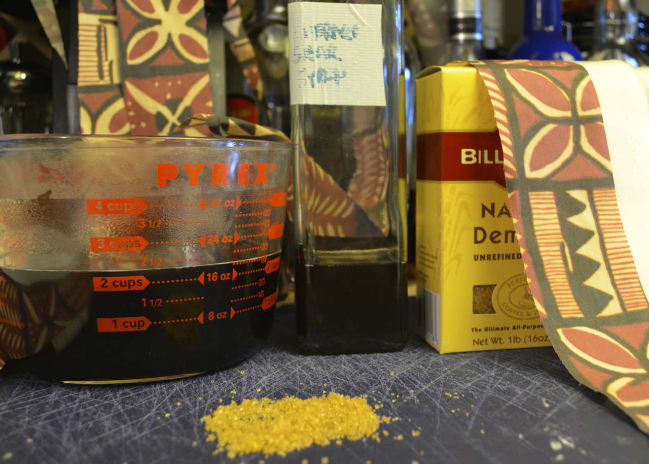 Demerara sugar syrup