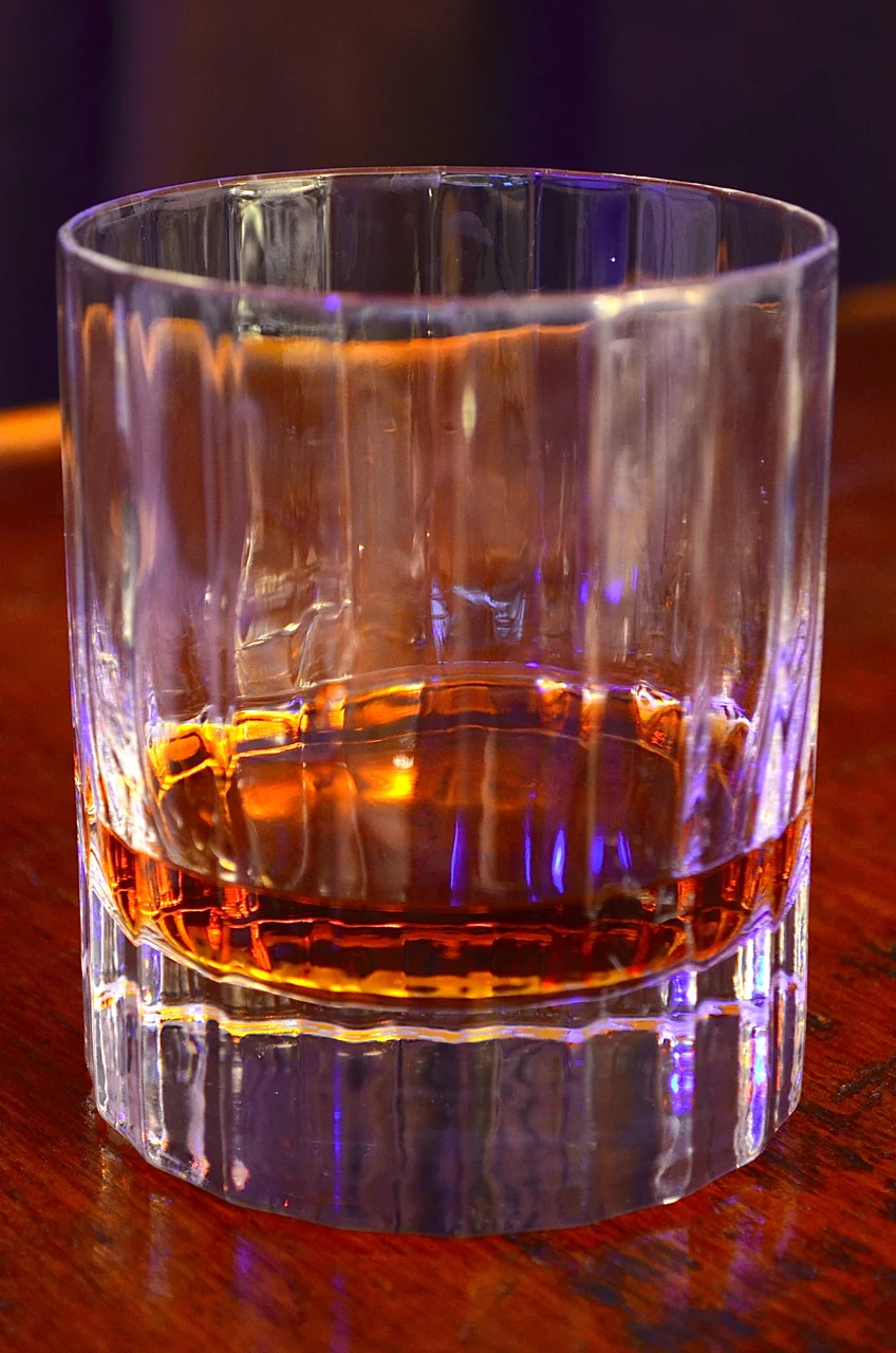 El Dorado 21 in the glass.