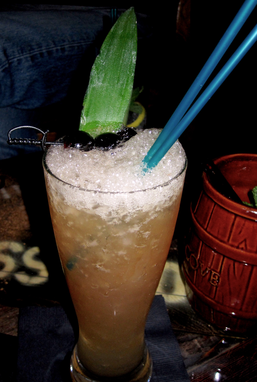 3 Dots and a Dash, as served at Smuggler's Cove.