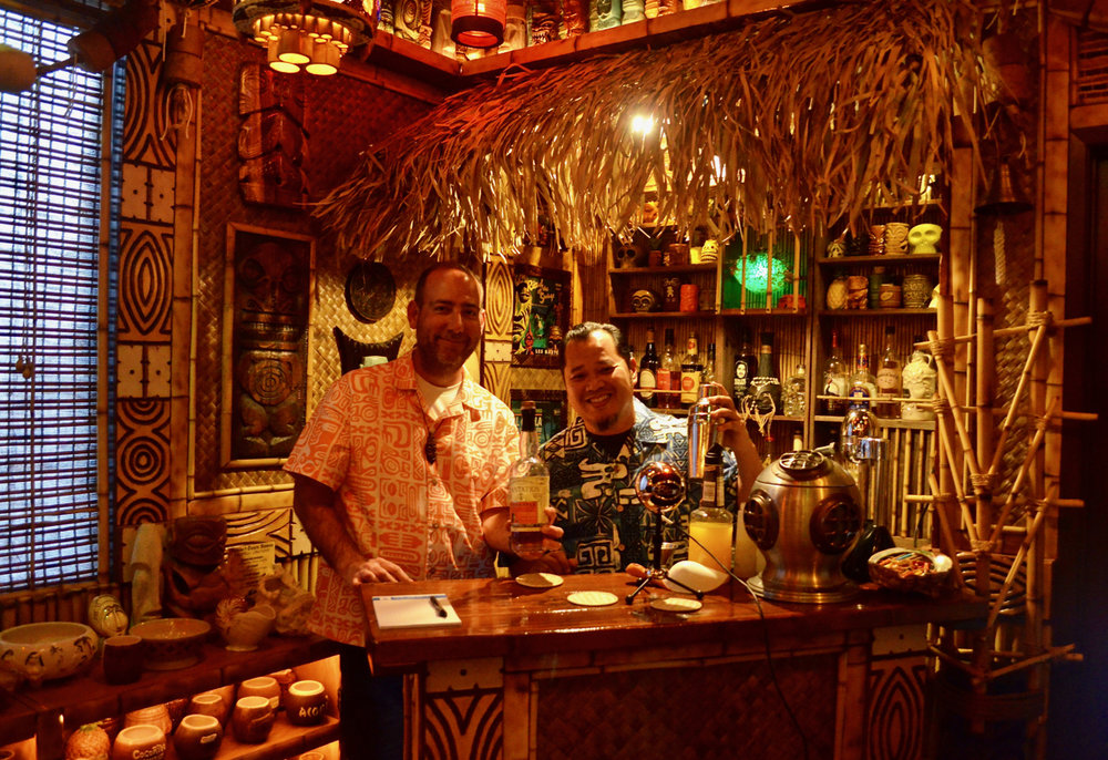 Kevin and Adrian Inside the Desert Oasis Room.