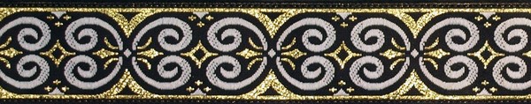 R223 1 Inch Gold Scroll