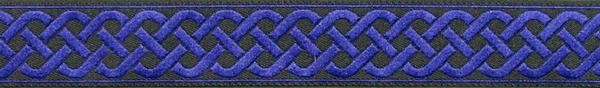 R136 3/4 Inch Purple Celtic Knot