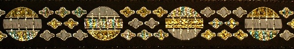 R258 3/4 Inch Silver and Gold Planets