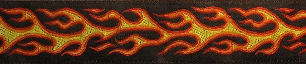 R118 1 Inch Red and Orange Flames