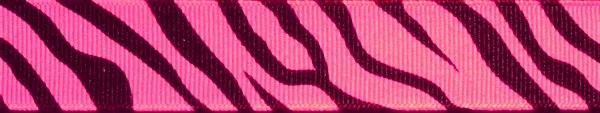 R142-CG 7-8 Inch Zebra pink