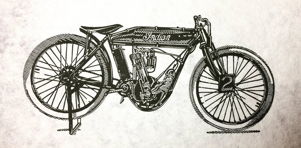 Indian Motorcycle Art by Sema Artist — Old School Alex