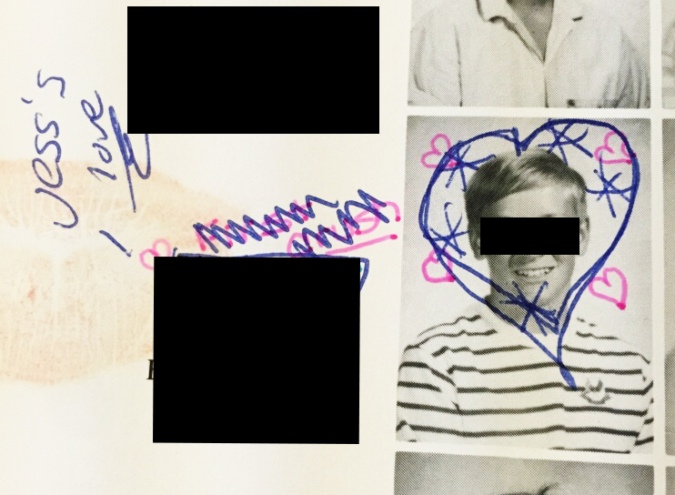 (Redacted to protect the innocent. Also, does a black bar over the eyes really work? Old friends, can you guess who this is?!)