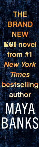 Shelf Awareness ad for  Brighter Than the Sun  by Maya Banks.