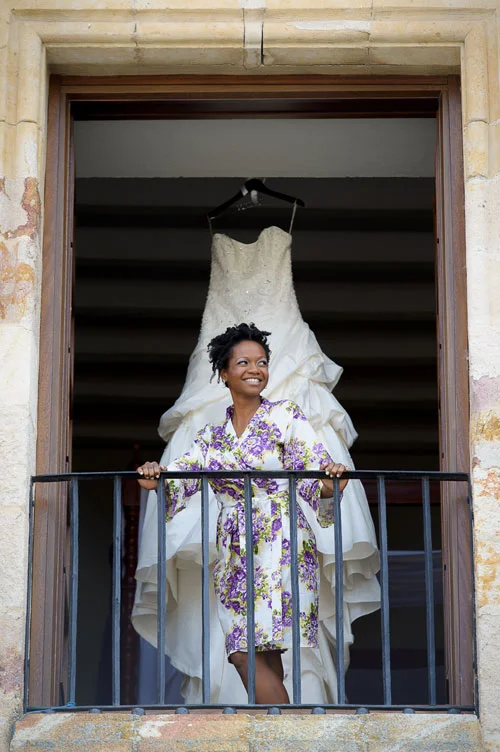 Destination wedding at the Parador Hotel in Zamora, Spain. 