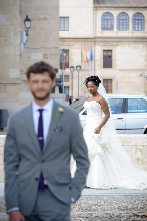 Destination wedding at the Parador Hotel in Zamora, Spain. 