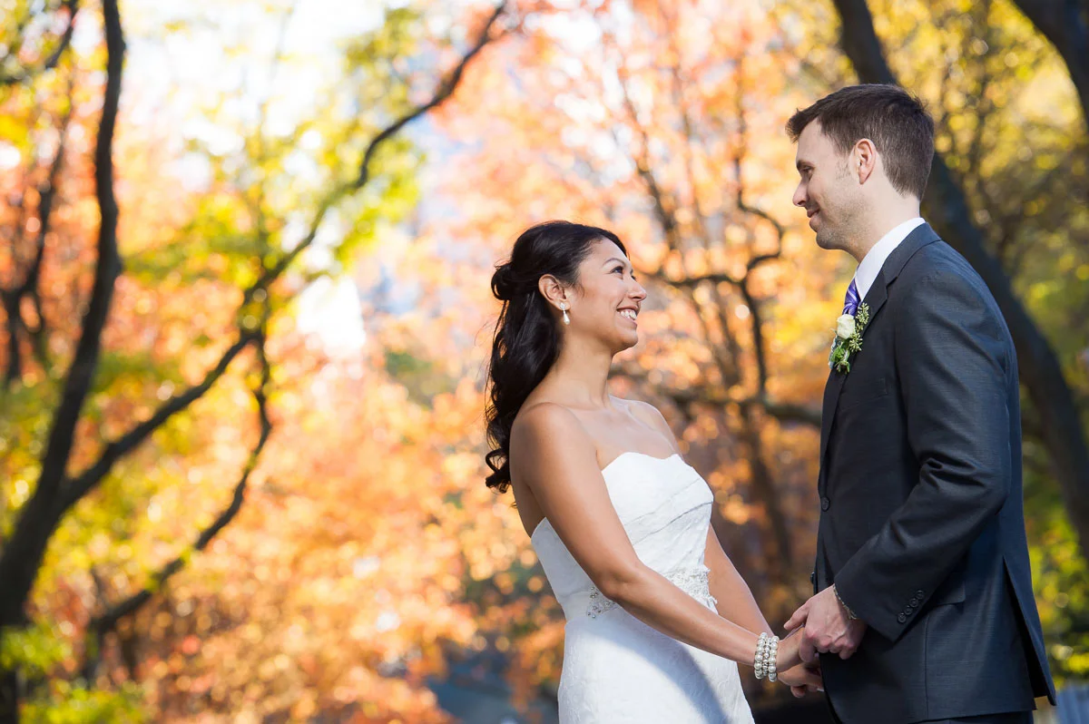 Chicago wedding photo at Milton Olive Park. 