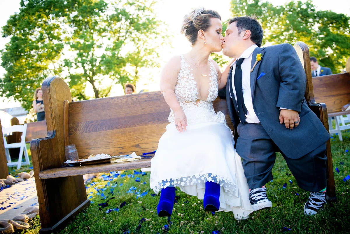 Terra's Little Family - Terra Jole & Joe Gnoffo's wedding photos at the Emerson Creek Pottery & Tea Room in Oswego, IL. 