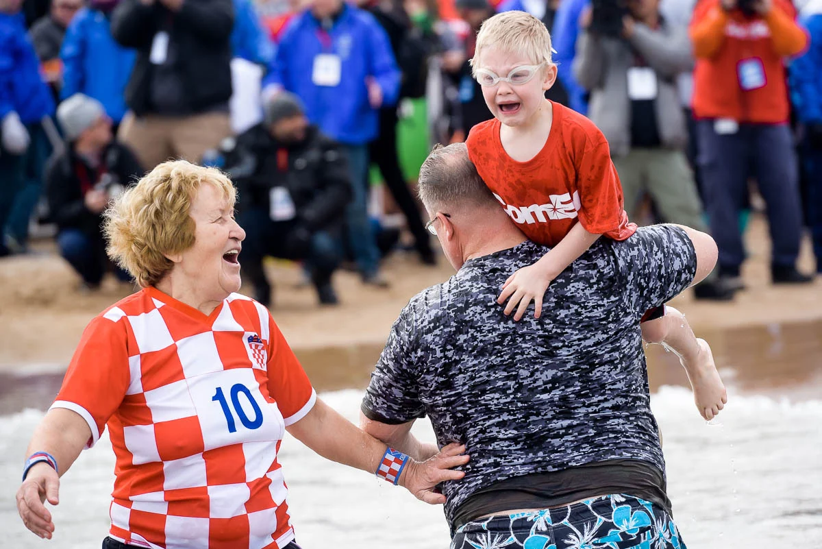 2017 Chicago Polar Plunge at North Avenue Beach.