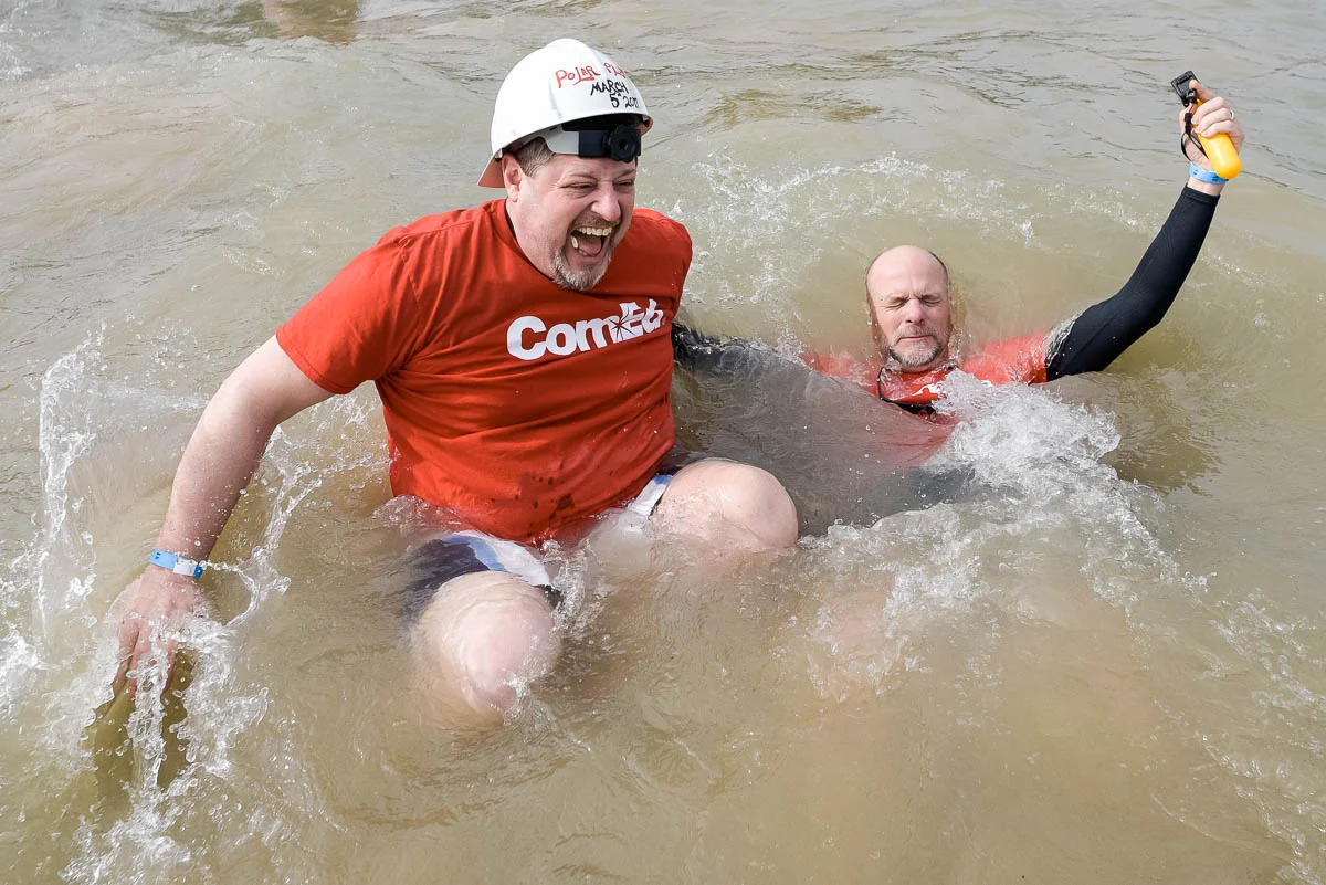 2017 Chicago Polar Plunge at North Avenue Beach.