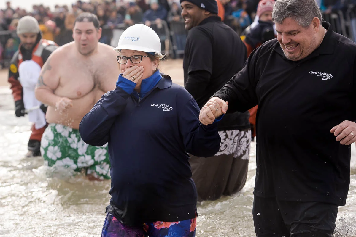 2017 Chicago Polar Plunge at North Avenue Beach.