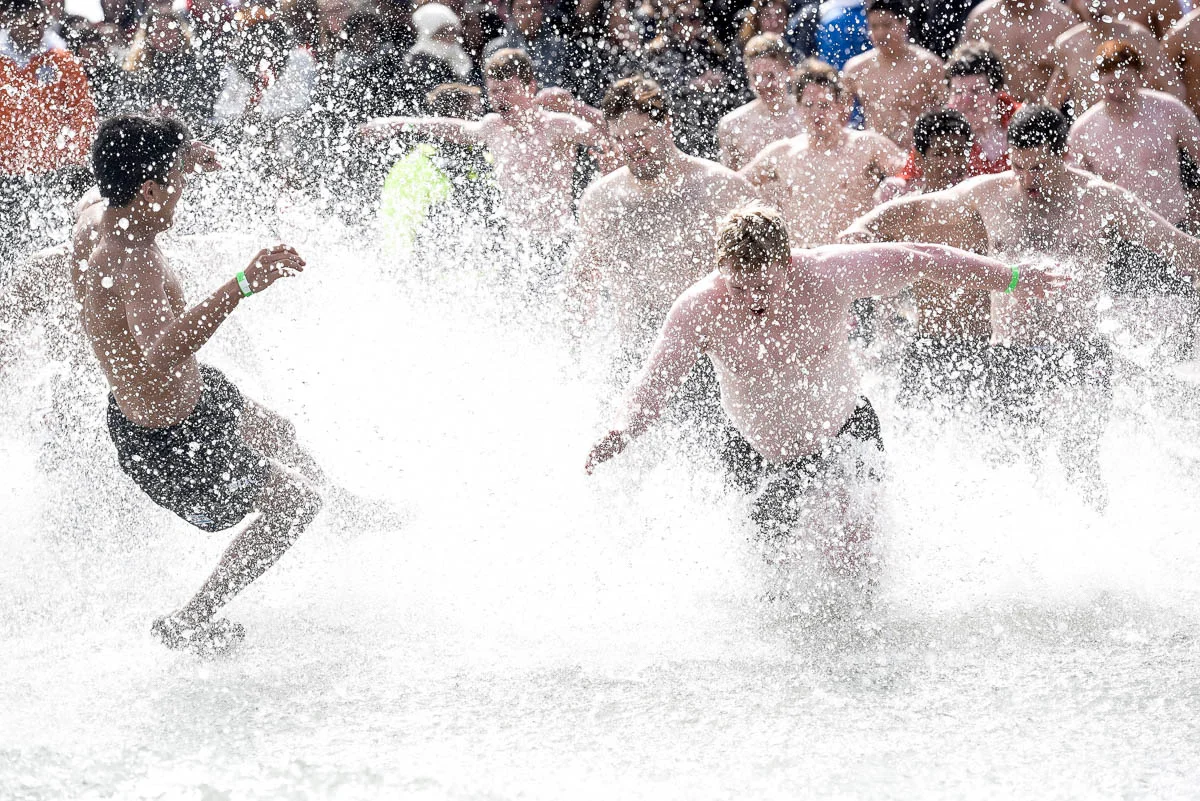 2017 Chicago Polar Plunge at North Avenue Beach.