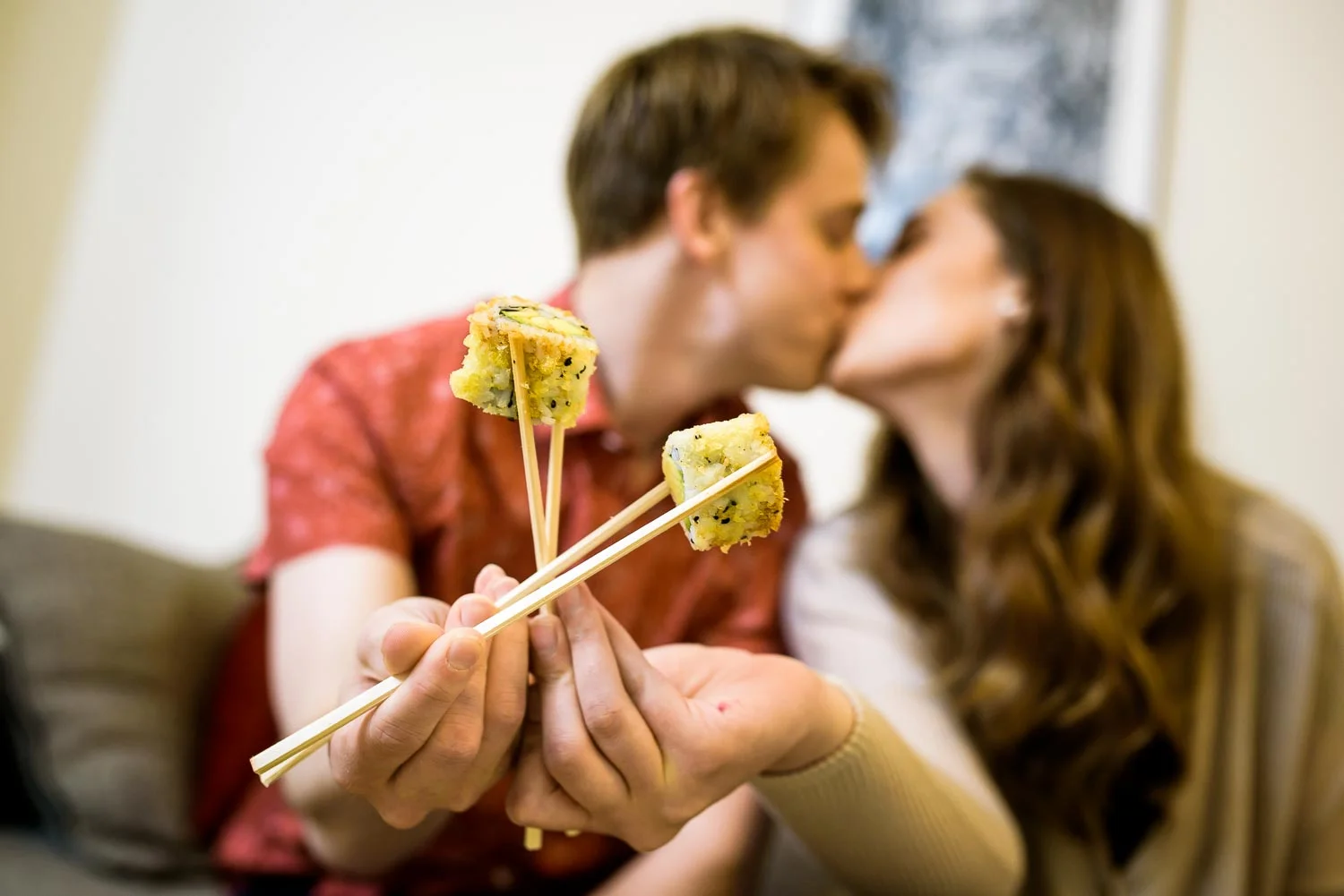 Lincoln Square Chicago Engagement Session