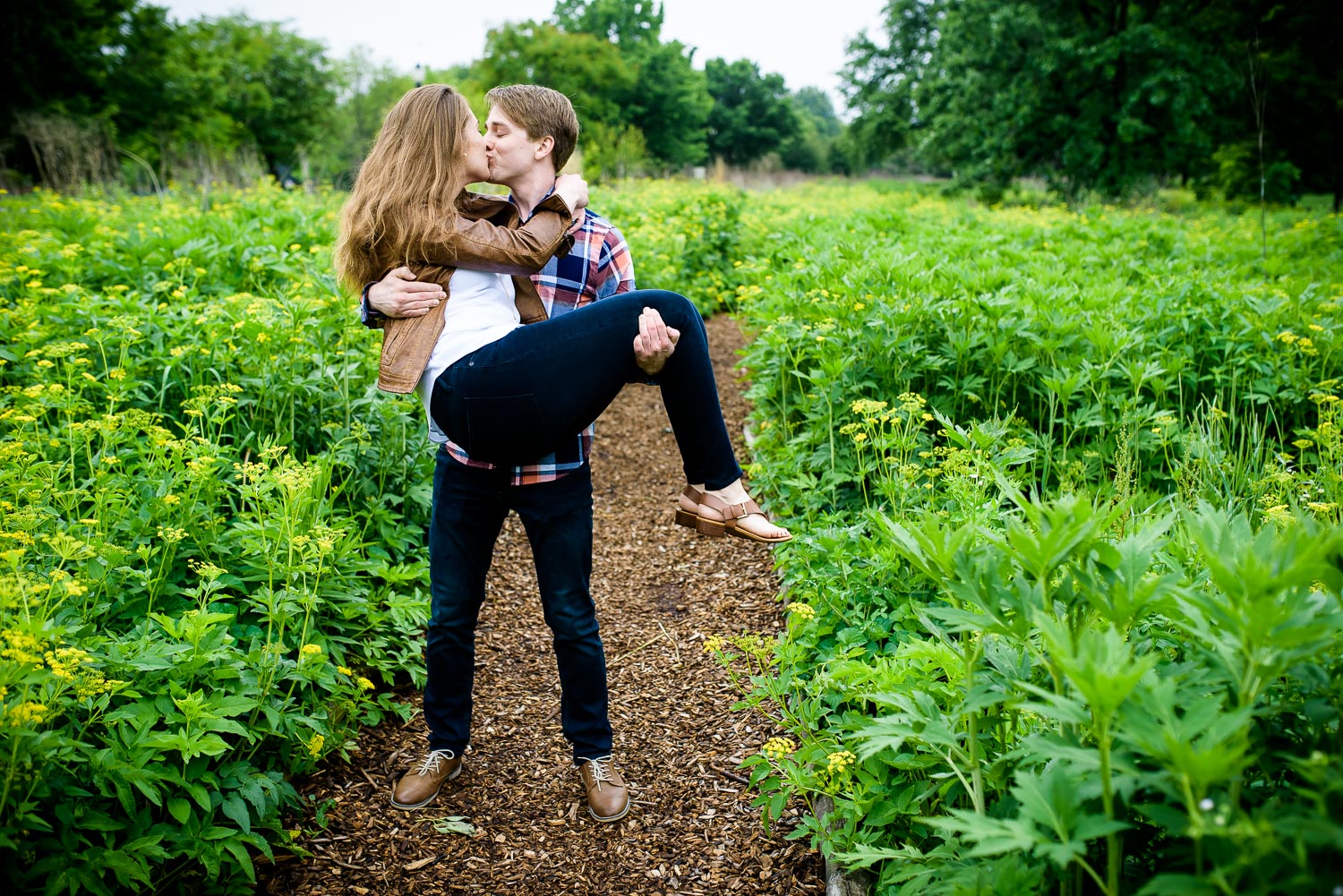 Lincoln Square Chicago Engagement Session