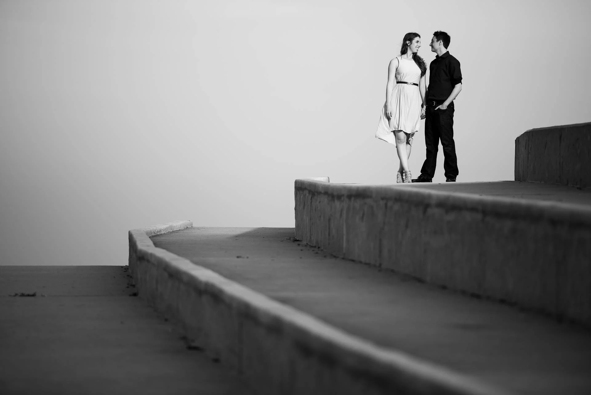 Montrose Harbor Chicago engagement session.