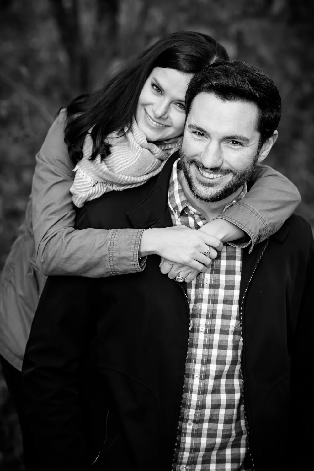 Caldwell Lily Pond engagement photo at sunset in Chicago.