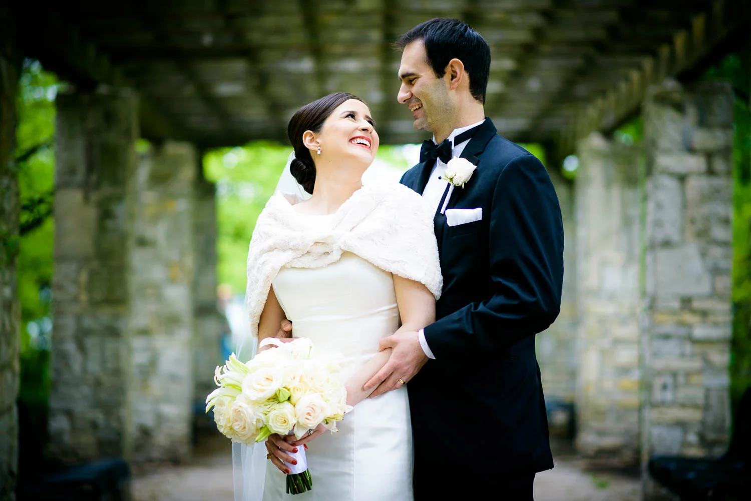 Milton Olive Park wedding photos.