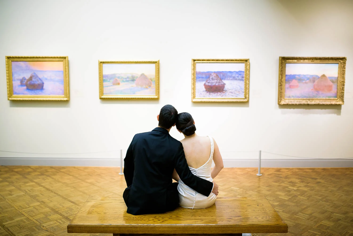 Art Institute of Chicago wedding.