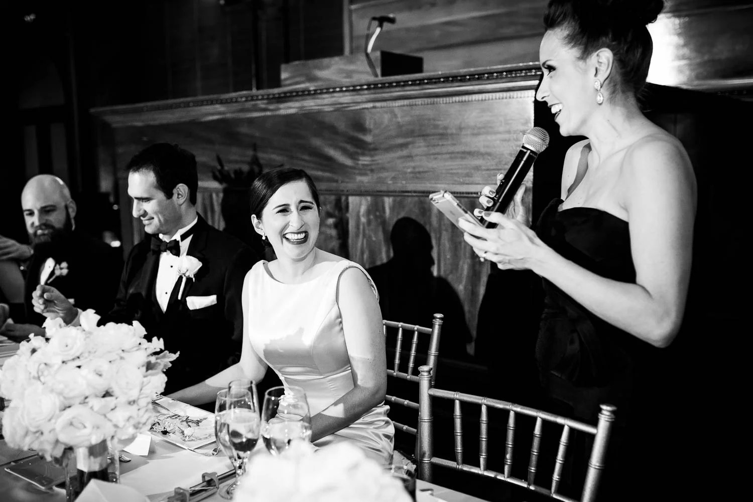 Art Institute of Chicago wedding in the Stock Exchange Room.