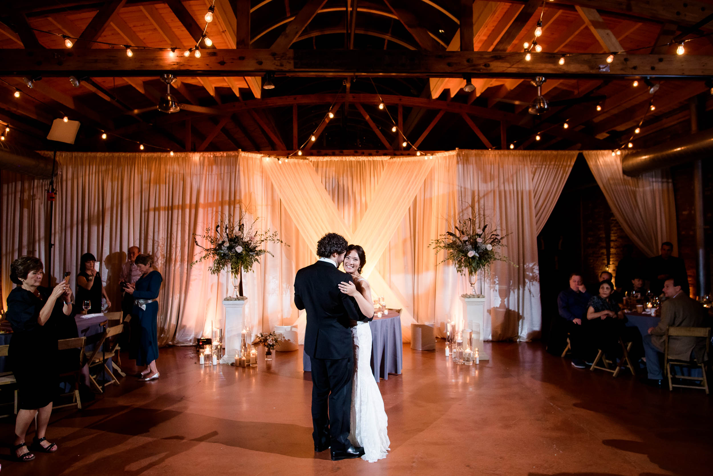 First dance during a Loft on Lake Chicago wedding.