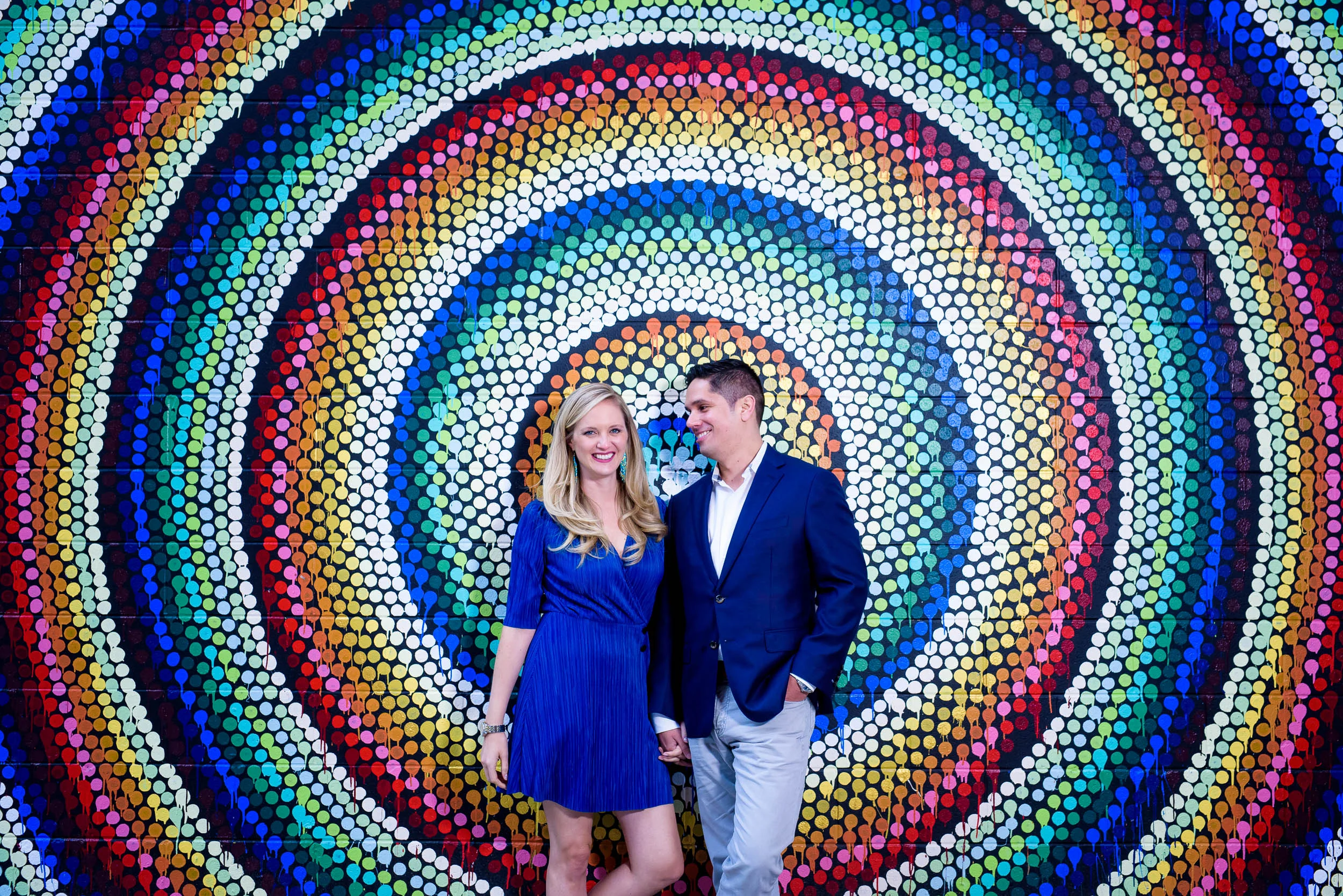 Fulton Market Chicago engagement session.
