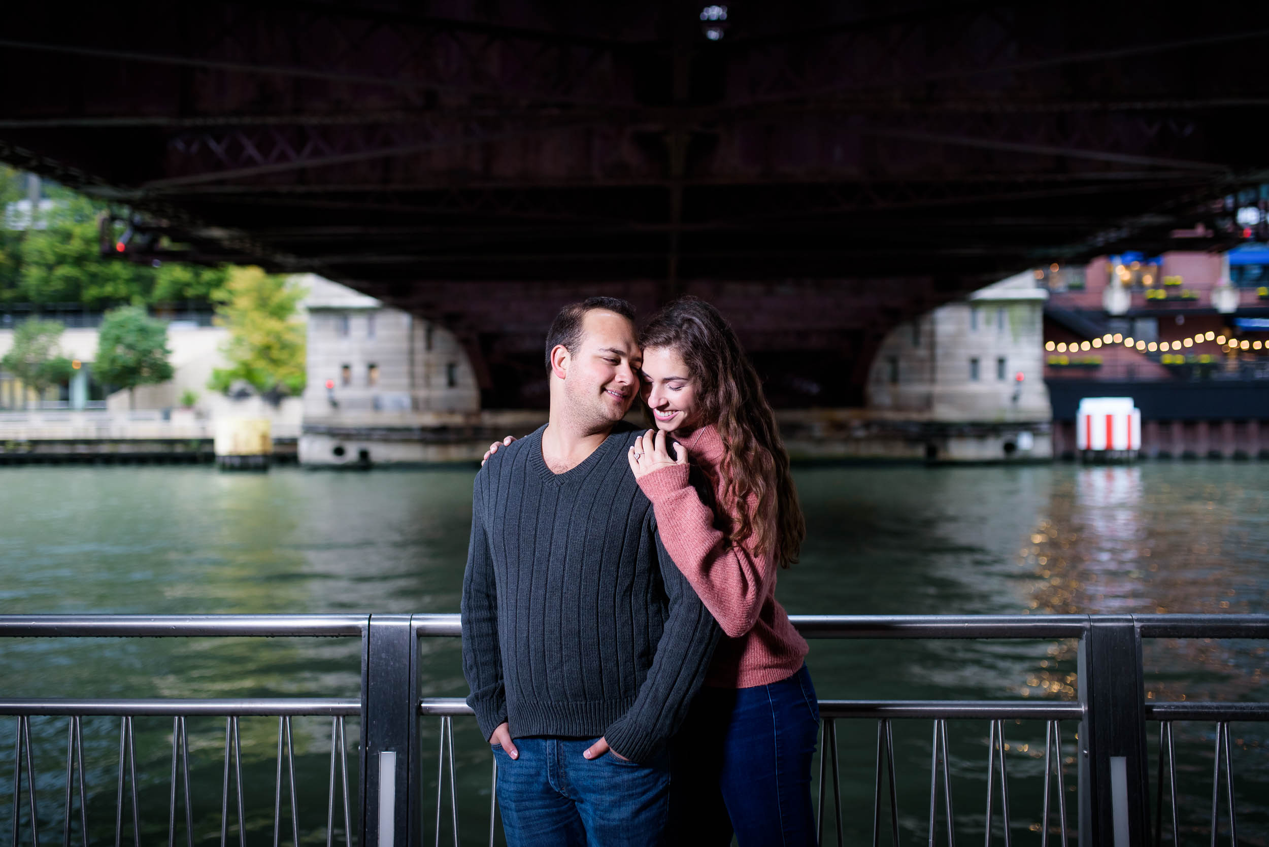 Downtown Chicago engagement session captured by J. Brown Photography. See more engagement photo ideas at jbrownphotography.com!