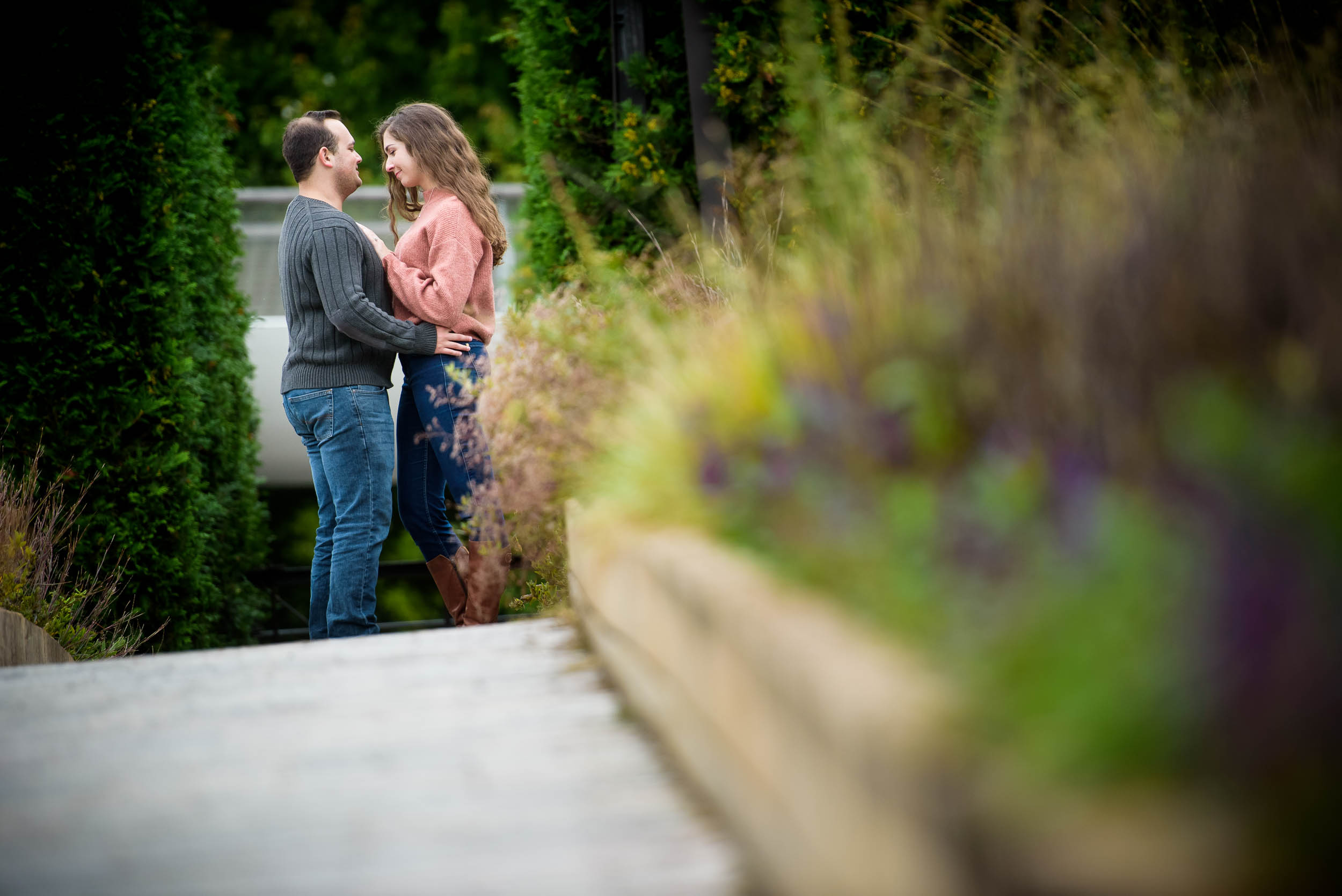 Downtown Chicago engagement session captured by J. Brown Photography. See more engagement photo ideas at jbrownphotography.com!