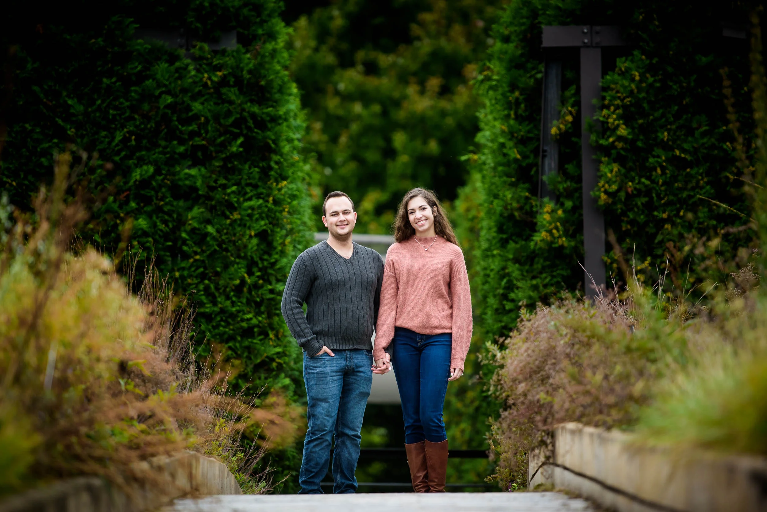 Downtown Chicago engagement session captured by J. Brown Photography. See more engagement photo ideas at jbrownphotography.com!