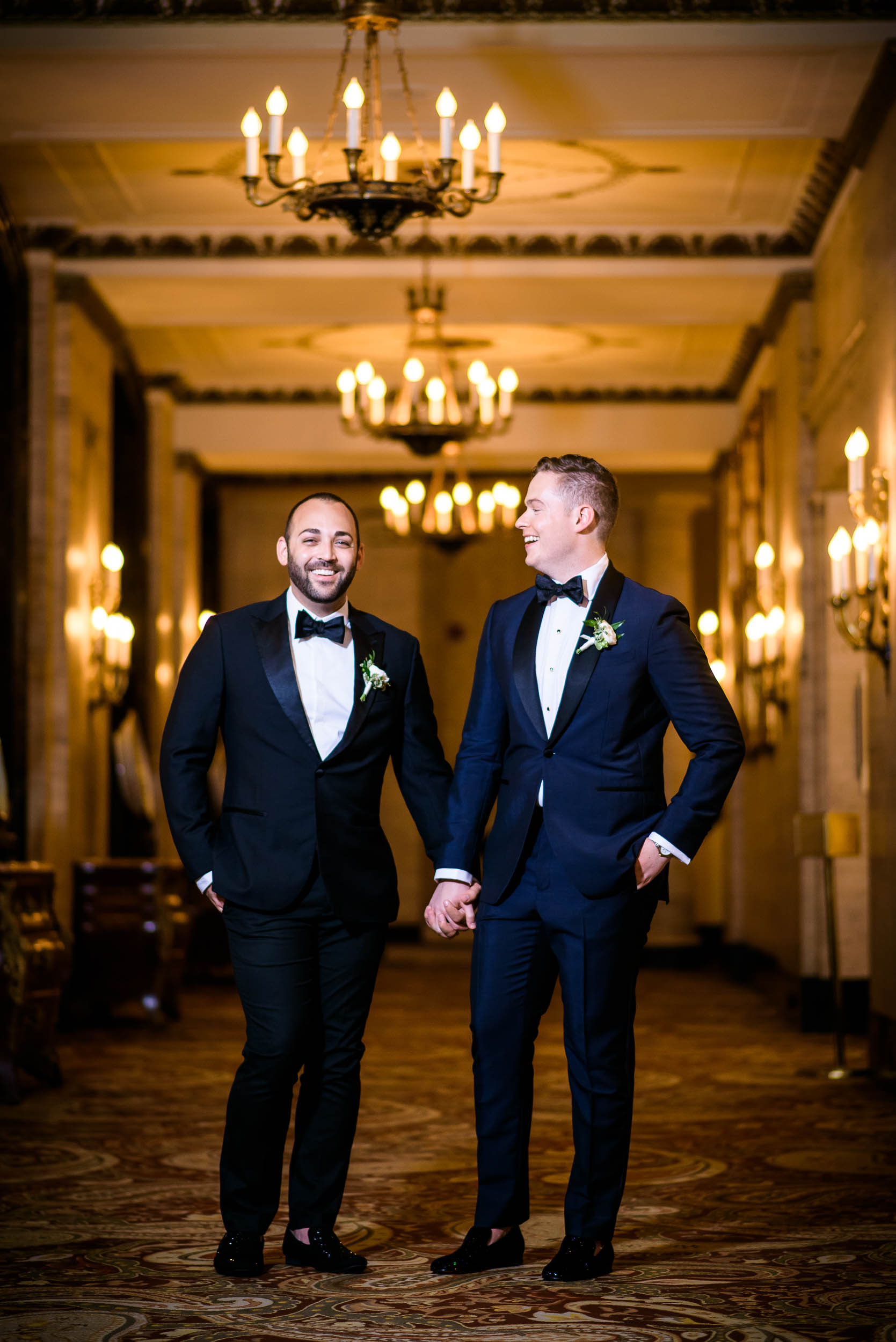 Trendy grooms attire for luxurious fall wedding at the Chicago Symphony Center captured by J. Brown Photography. See more wedding ideas at jbrownphotography.com!