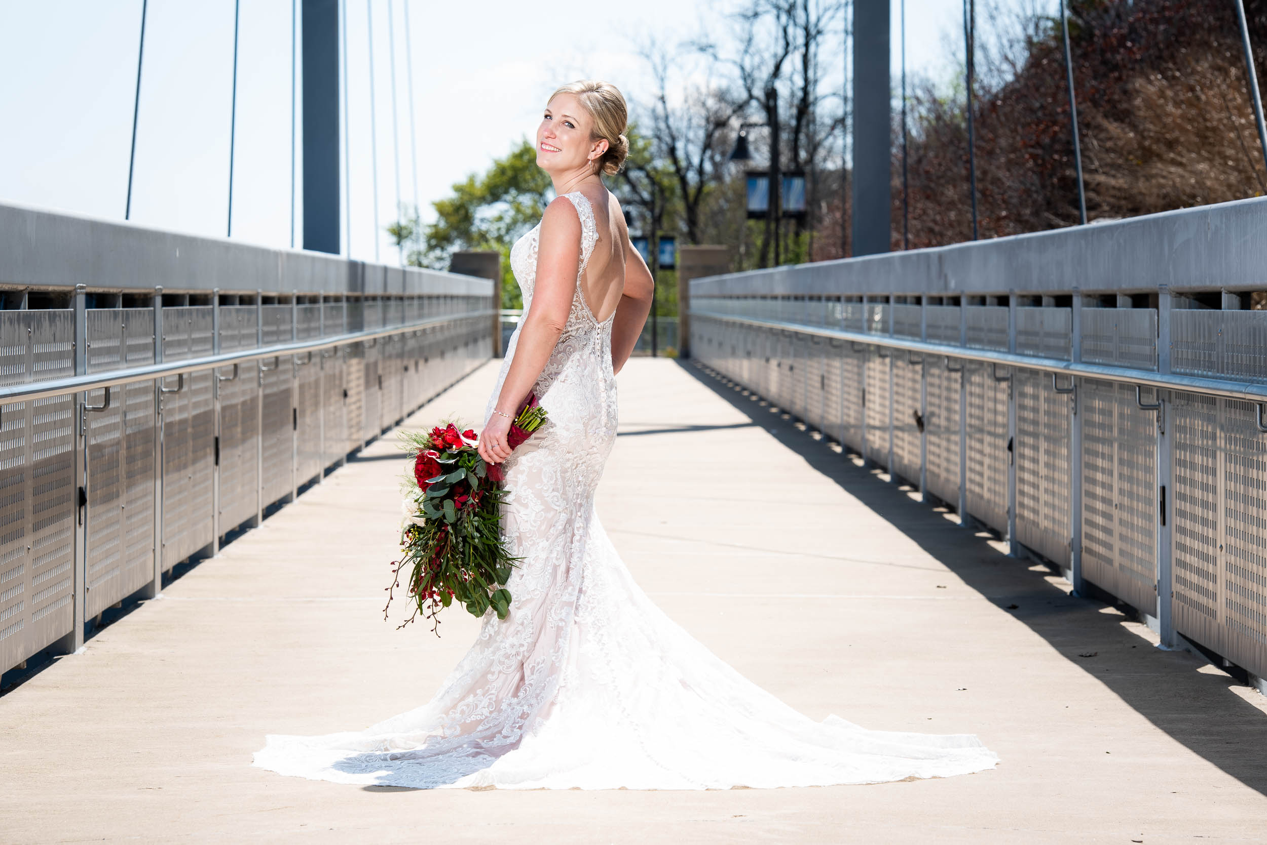 Bridal portrait: Modern industrial Chicago wedding inside Prairie Street Brewhouse captured by J. Brown Photography. Find more wedding ideas at jbrownphotography.com!