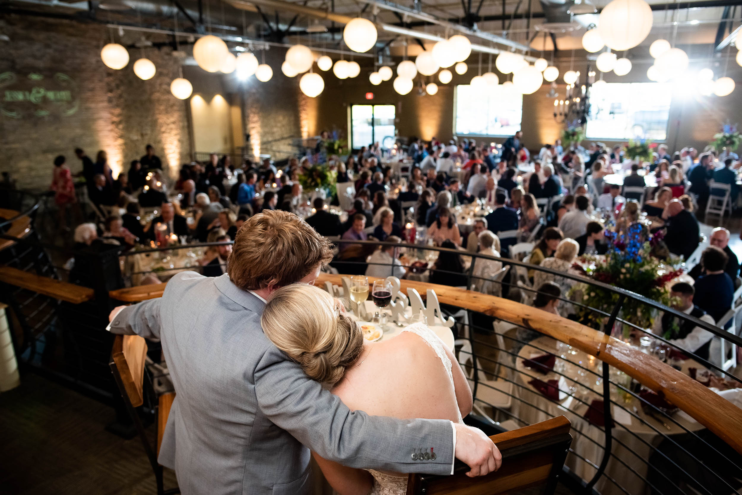 Brewhouse wedding venue: Modern industrial Chicago wedding inside Prairie Street Brewhouse captured by J. Brown Photography. Find more wedding ideas at jbrownphotography.com!