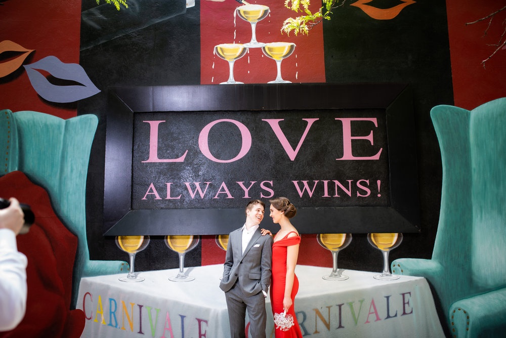 Vibrant wedding inspiration: Carnivale Chicago wedding captured by J Brown Photography