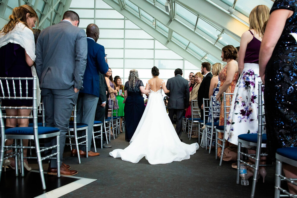 Adler Planetarium | Indoor Wedding Ceremony | Chicago IL