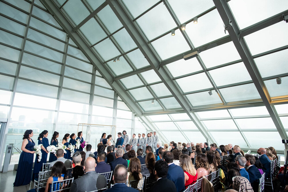 Adler Planetarium | Indoor Wedding Ceremony | Chicago IL