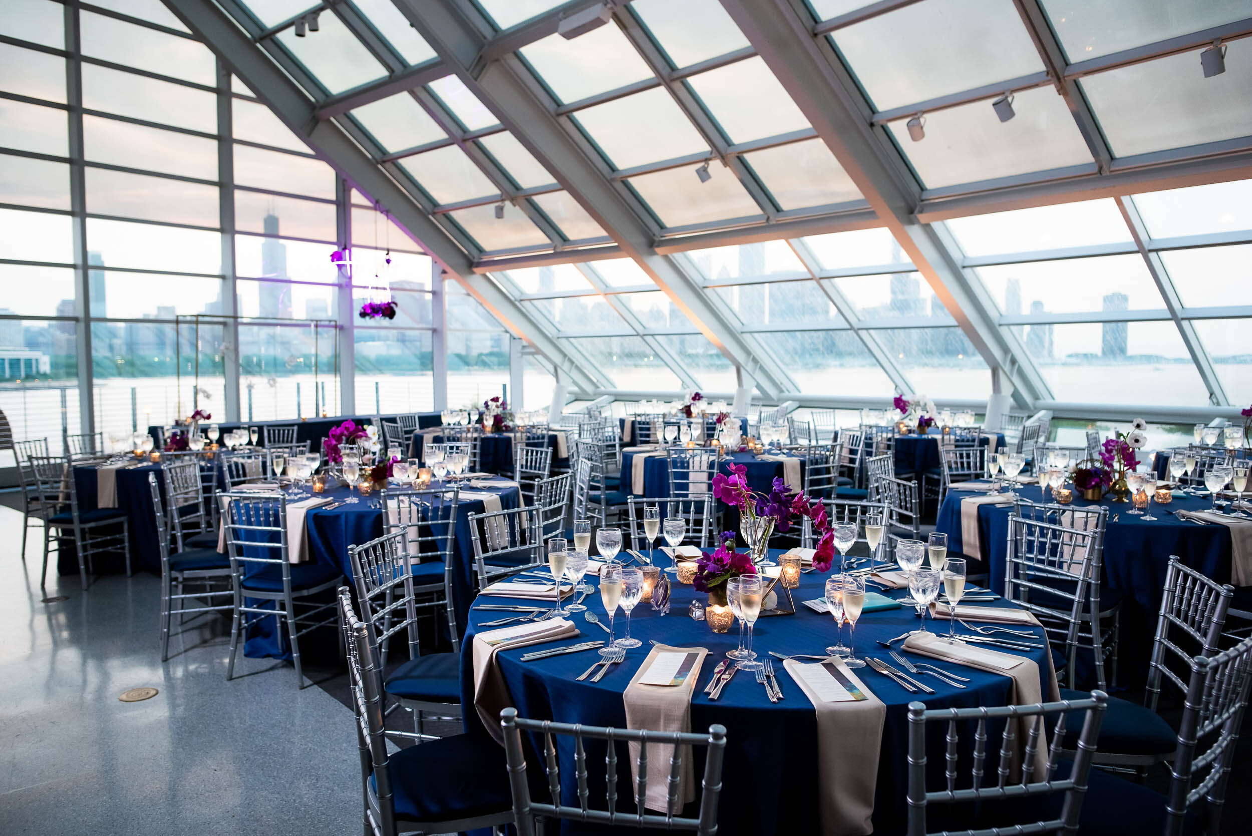Adler Planetarium | Indoor Wedding Reception | Chicago IL