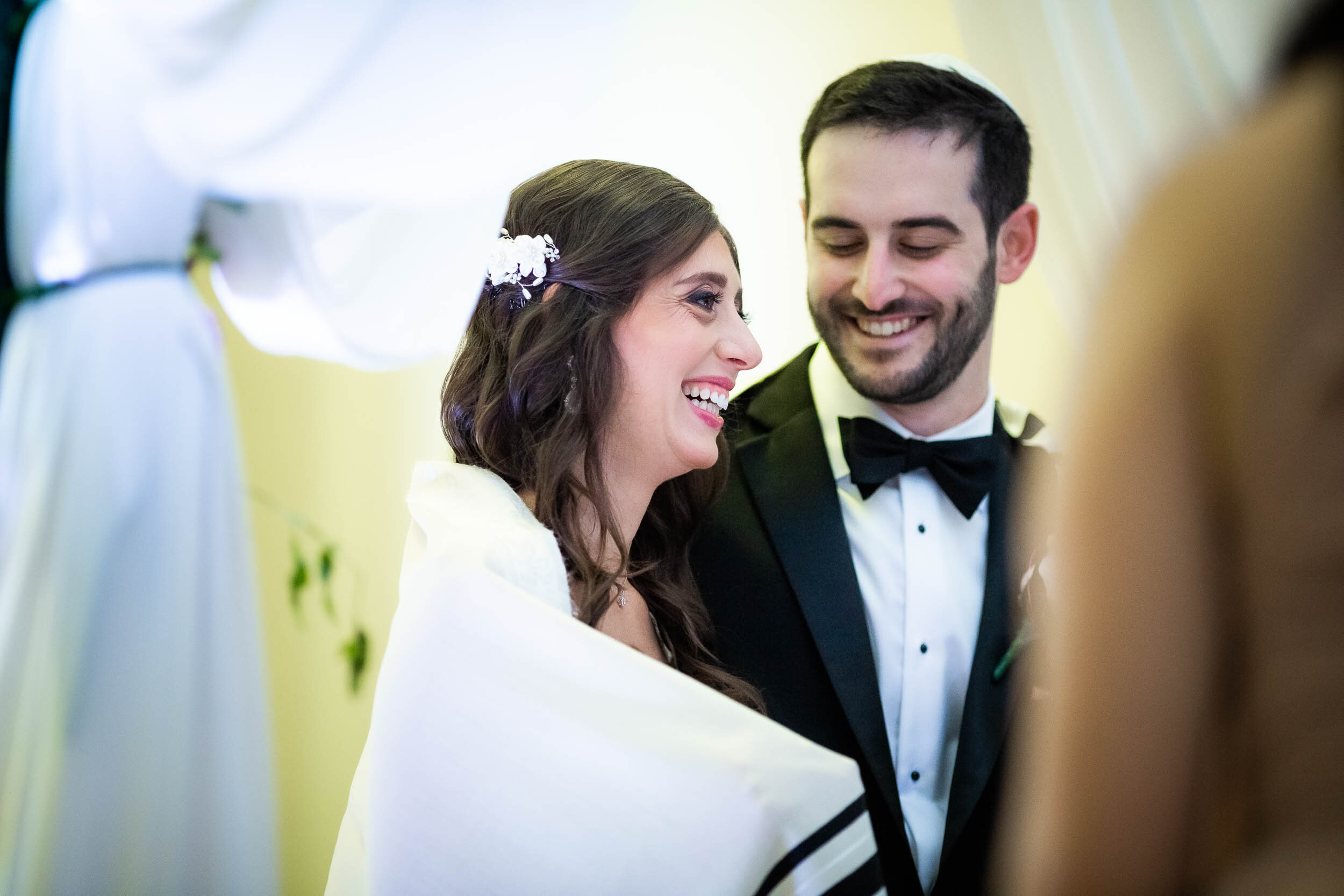 Wedding ceremony photography: Loews Chicago Hotel Wedding captured by J. Brown Photography
